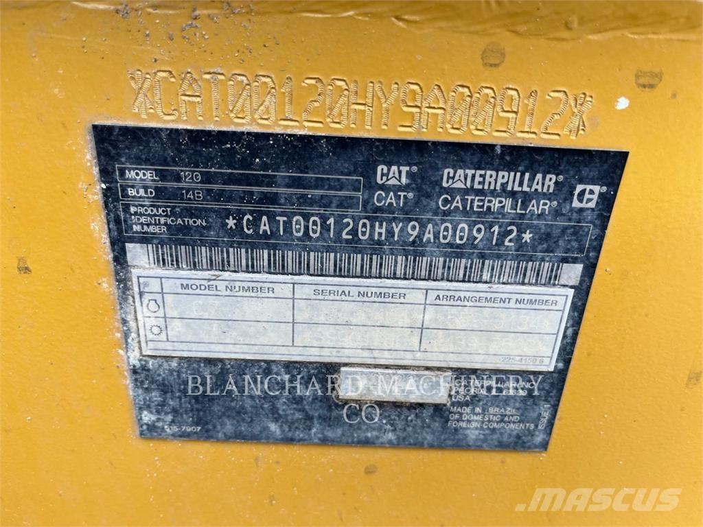 CAT 120 Grejdery