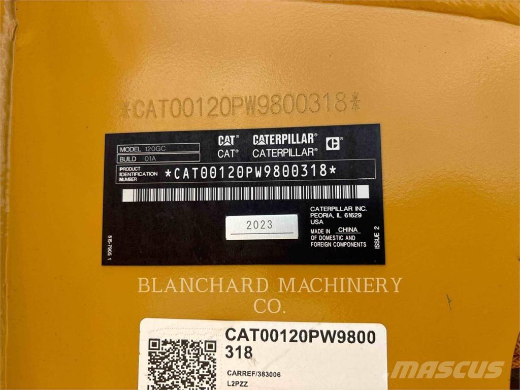 CAT 120-01GC Grejdery