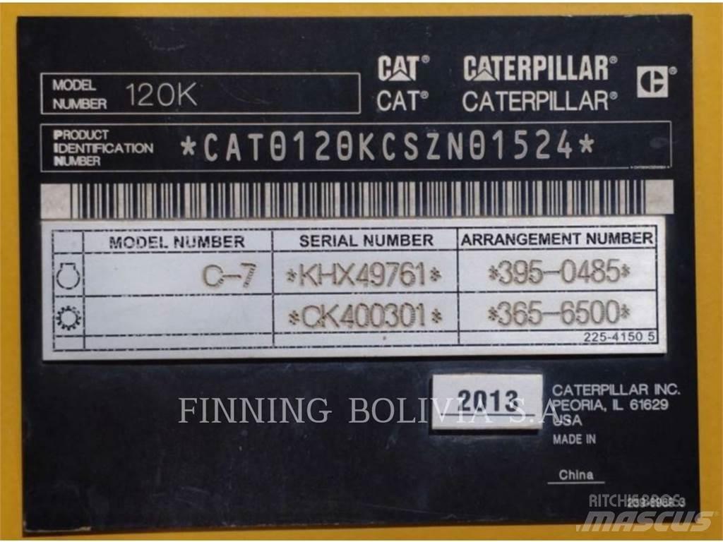 CAT 120K Grejdery