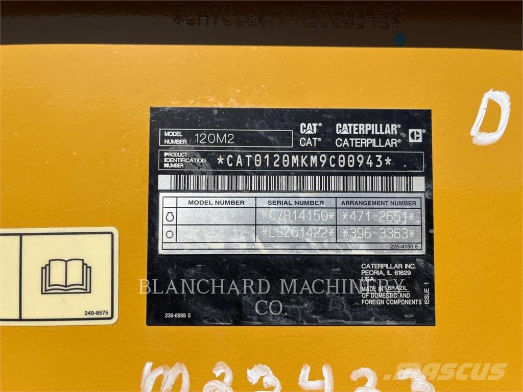 CAT 120M2 Grejdery