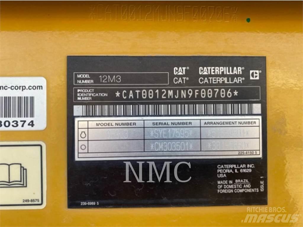 CAT 12M3 Grejdery