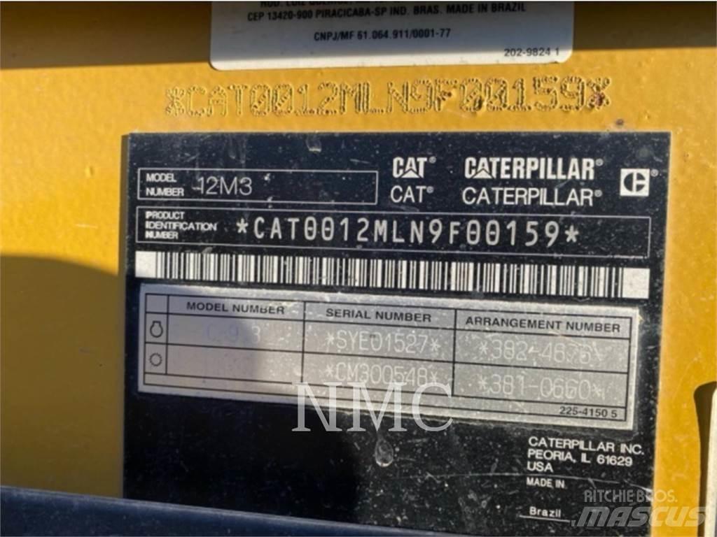 CAT 12M3 Grejdery
