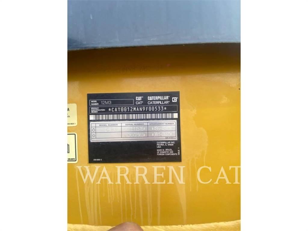 CAT 12M3 Grejdery