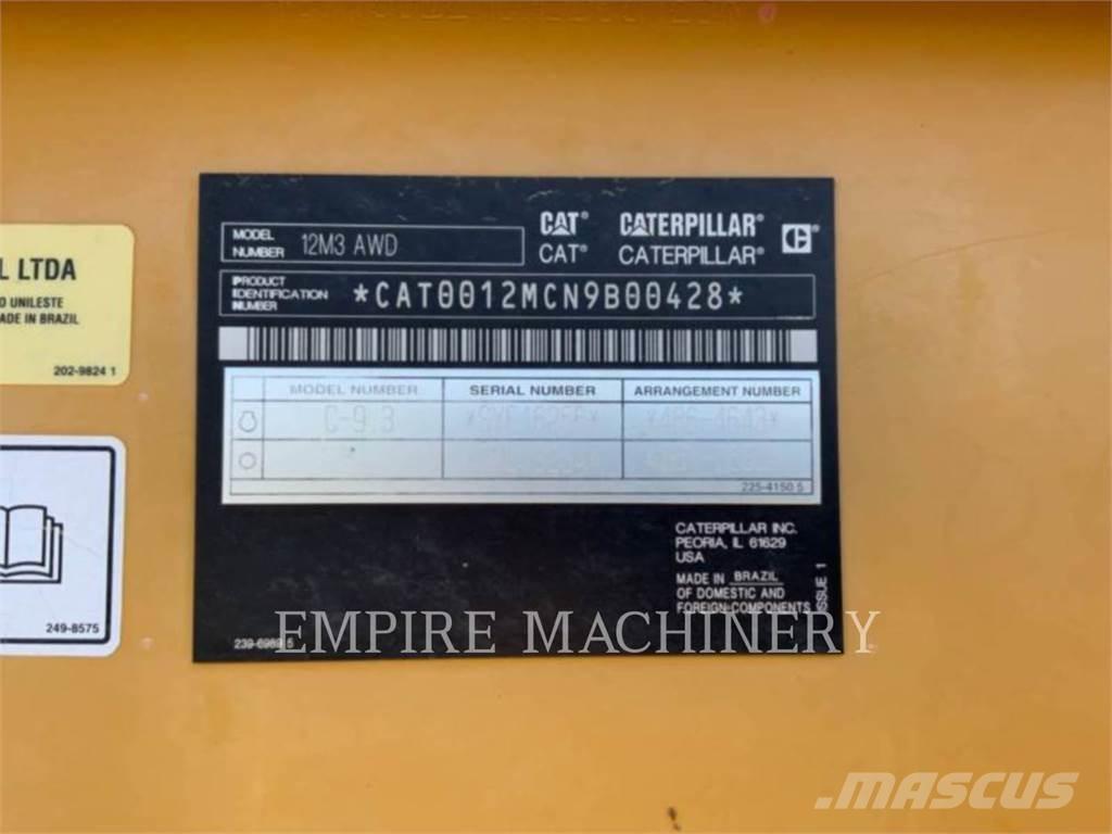 CAT 12M3 AWD Grejdery