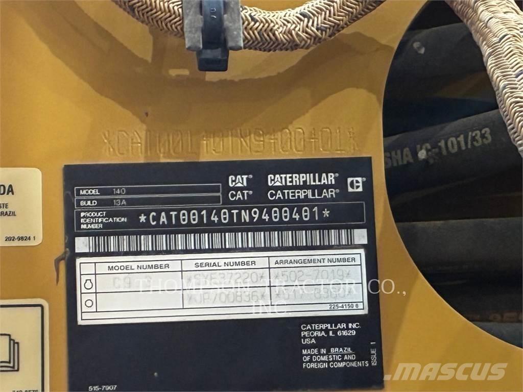 CAT 140 Grejdery