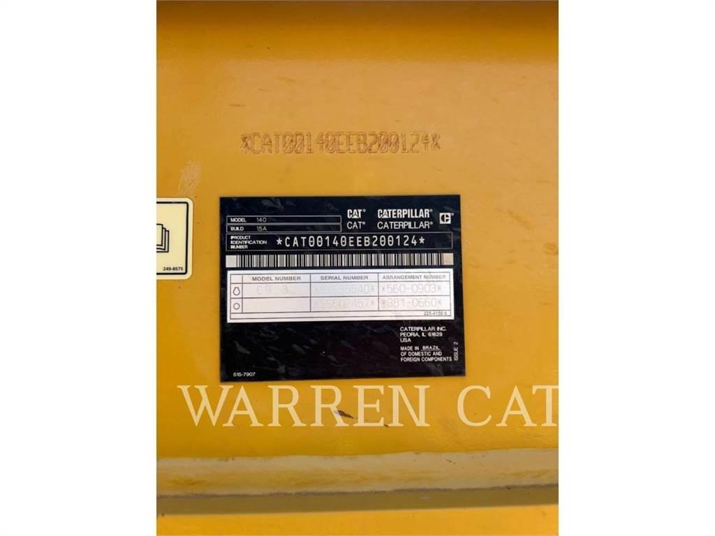 CAT 140 JY Grejdery