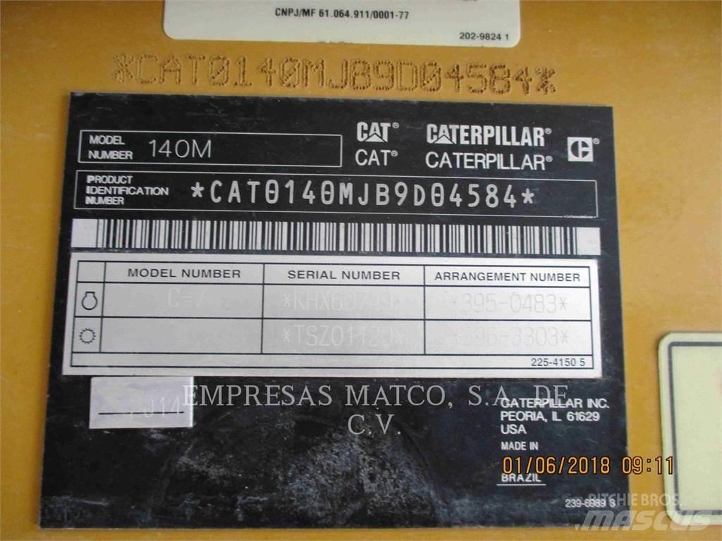 CAT 140M Grejdery