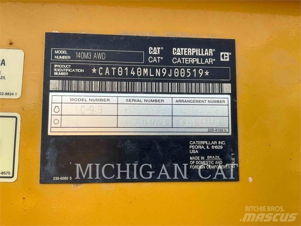 CAT 140M3 AWD Grejdery