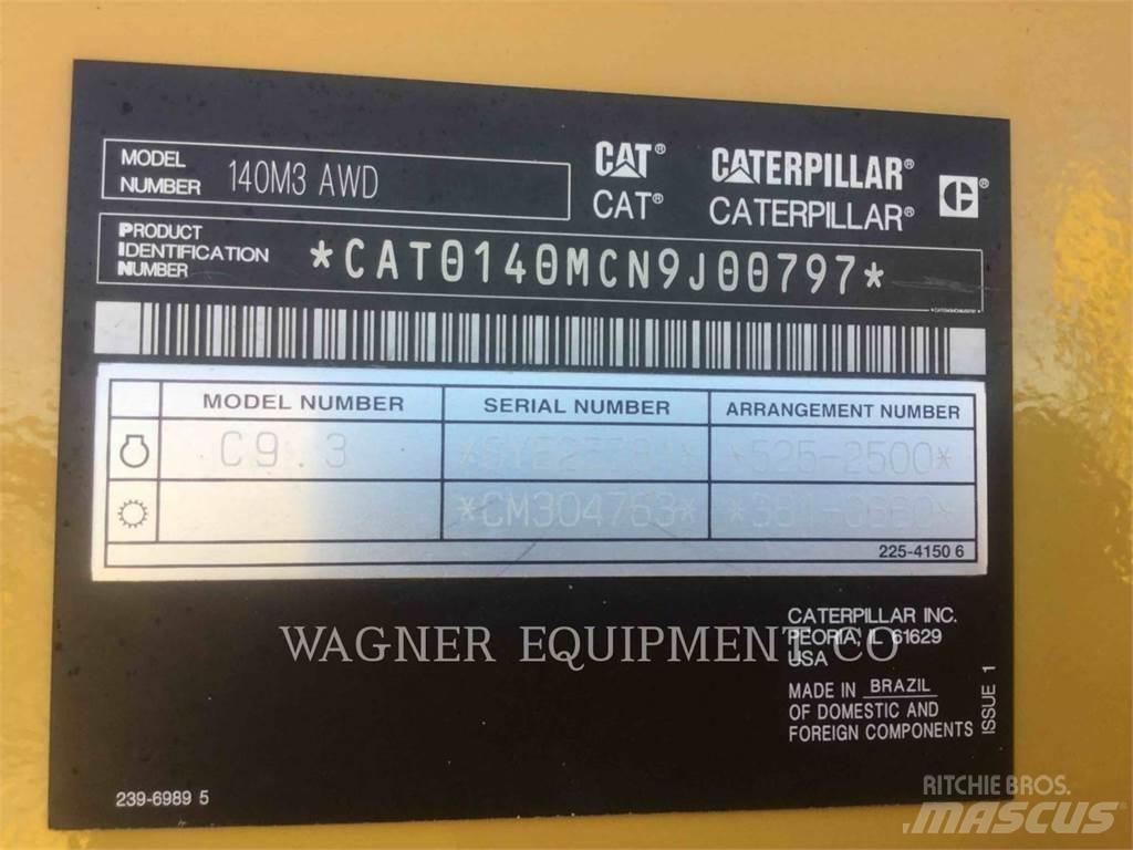 CAT 140M3 AWD Grejdery