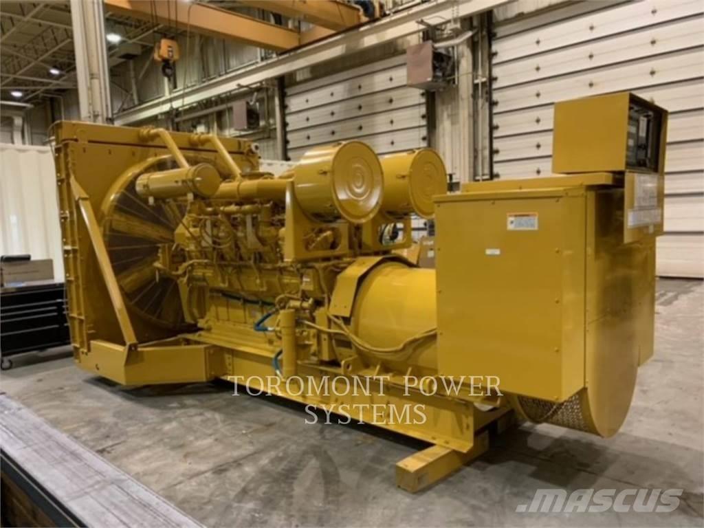 CAT 1500KW-600V-3512-FW Naftové generátory