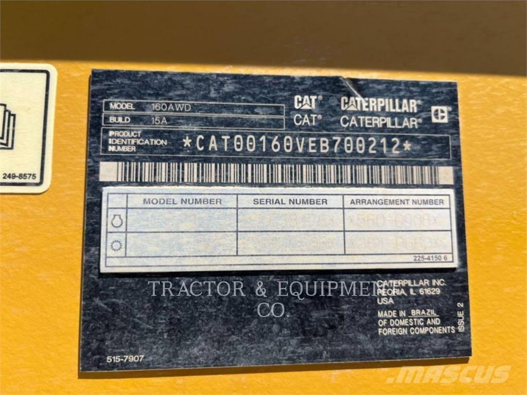 CAT 160 AWD Grejdery