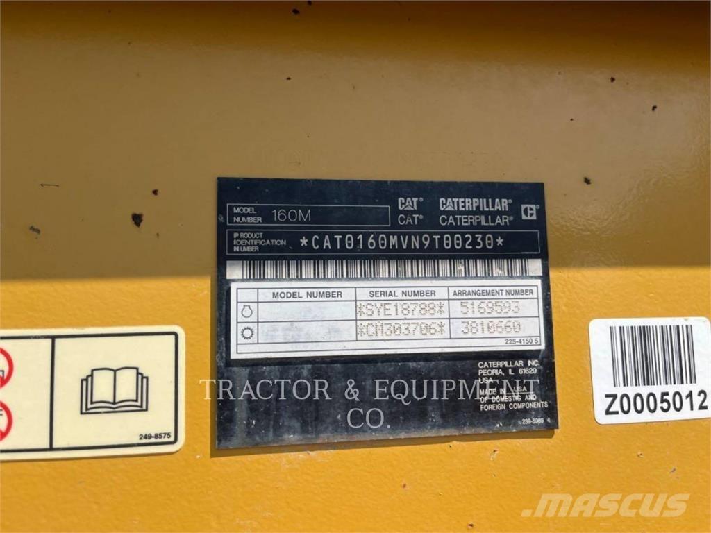 CAT 160M3 AWD Grejdery