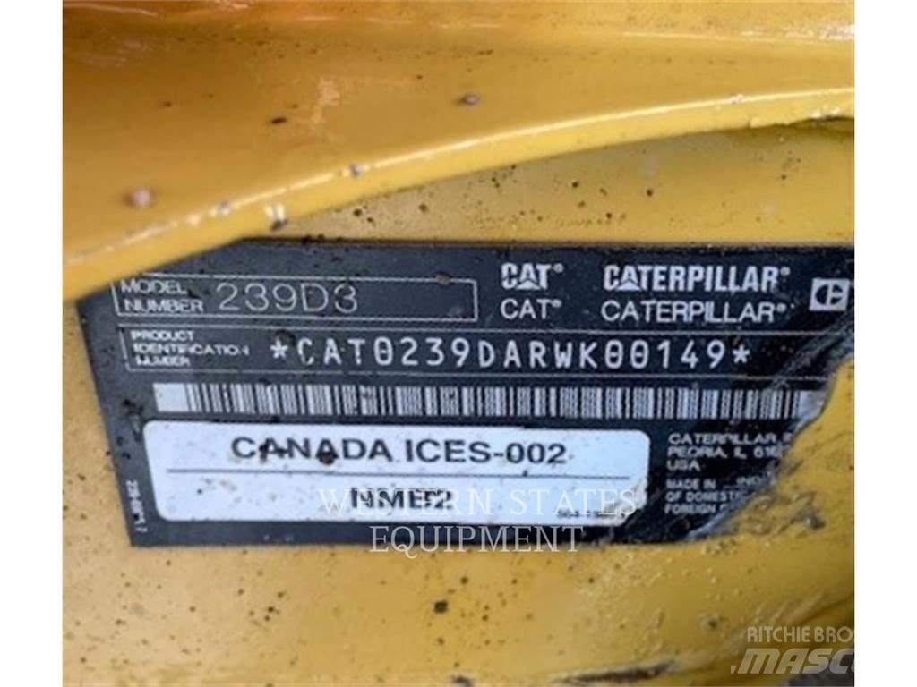CAT 239D3 Šmykom riadené nakladače