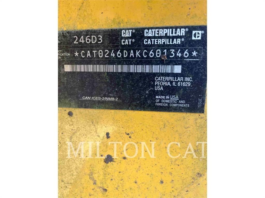 CAT 246D3 Šmykom riadené nakladače
