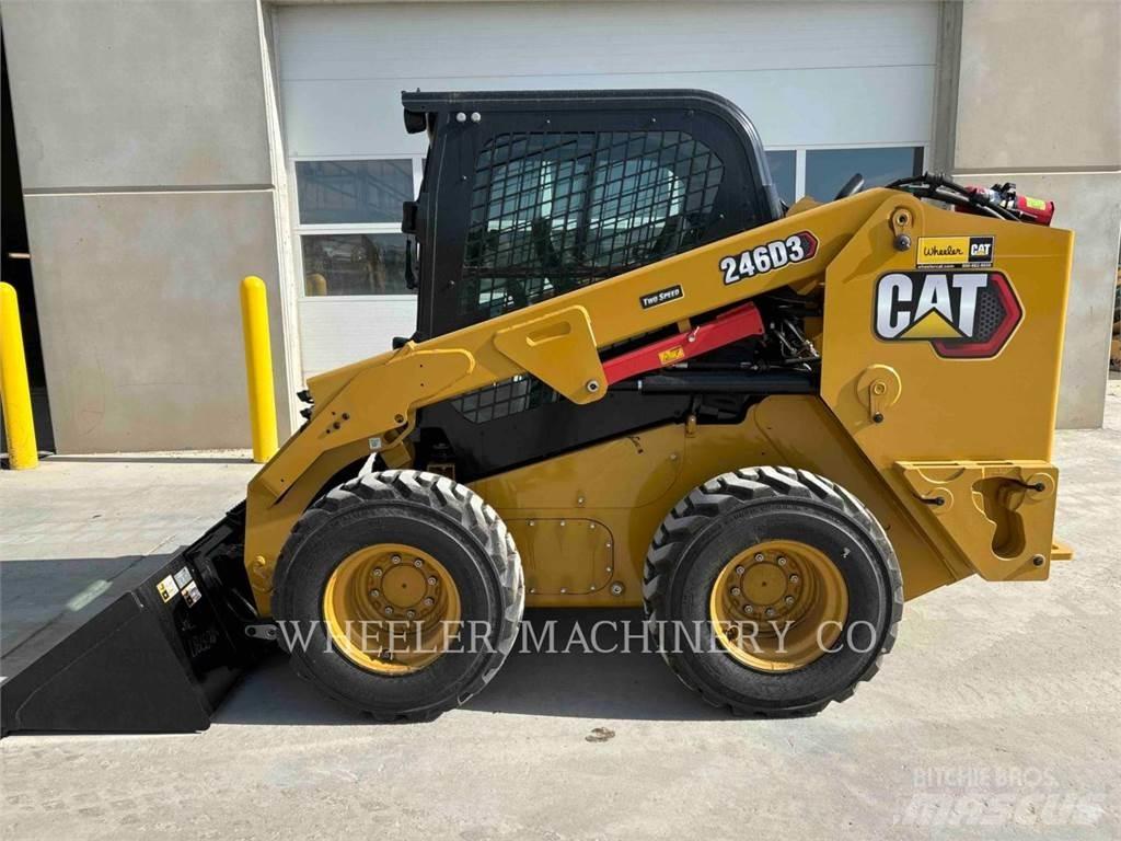 CAT 246D3 C3H2 Šmykom riadené nakladače