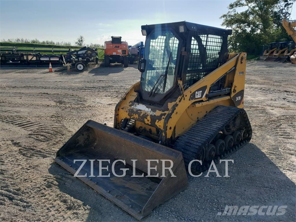 CAT 247B3 Pásové nakladače