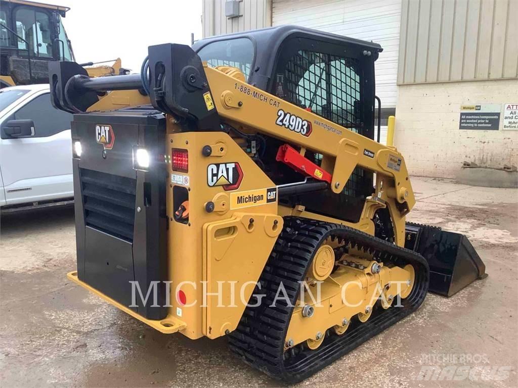 CAT 249D3 AQB Šmykom riadené nakladače