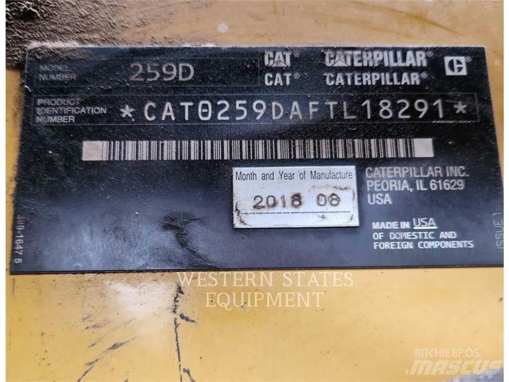 CAT 259D Šmykom riadené nakladače