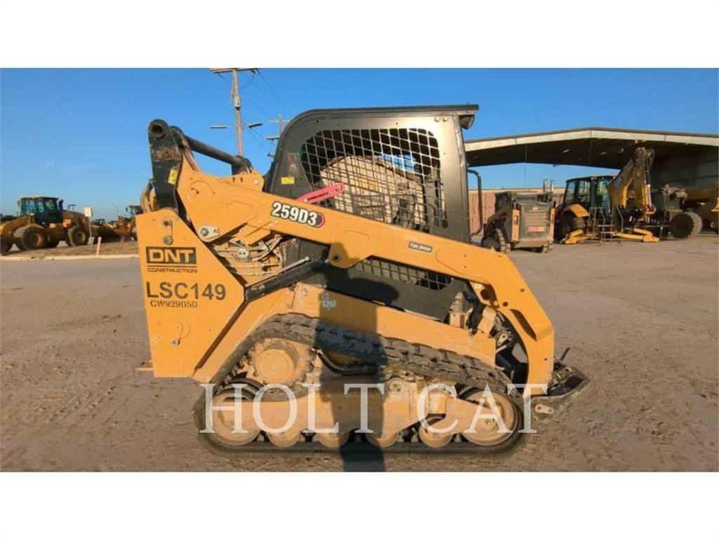 CAT 259D Šmykom riadené nakladače
