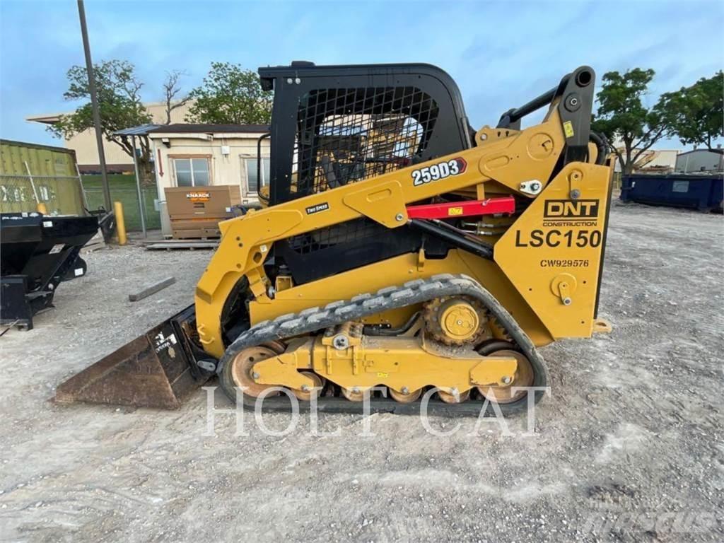 CAT 259D Šmykom riadené nakladače