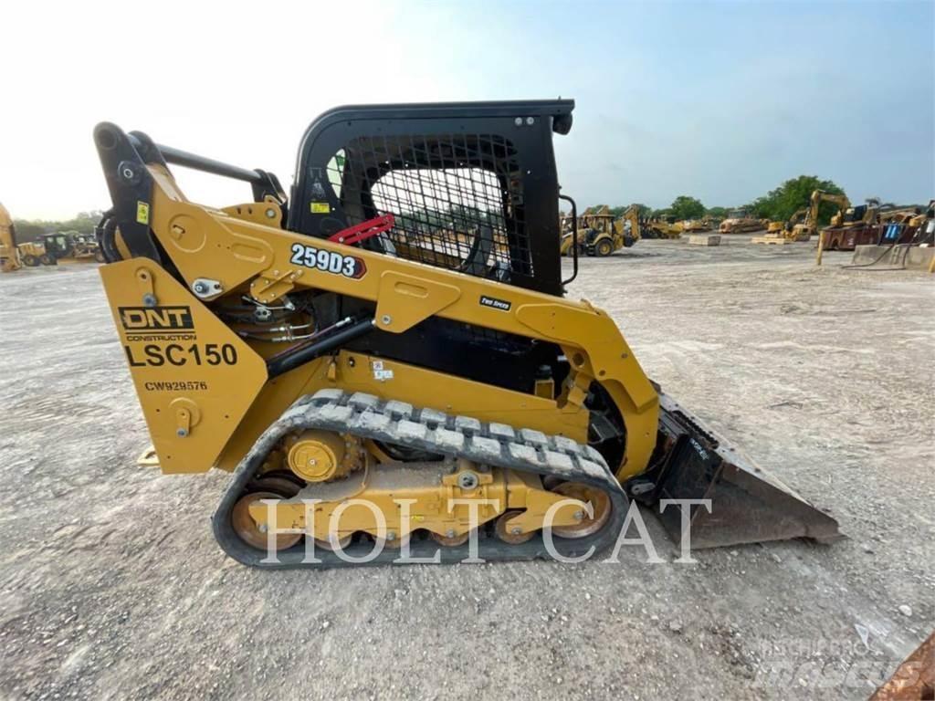 CAT 259D Šmykom riadené nakladače
