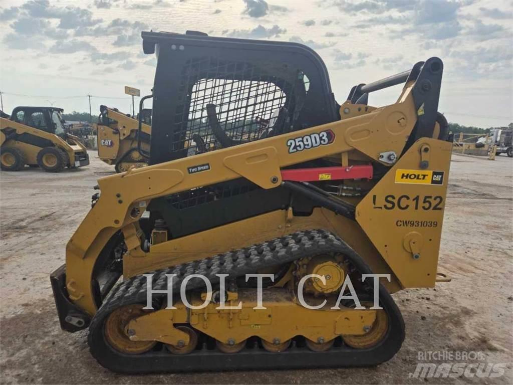 CAT 259D Šmykom riadené nakladače