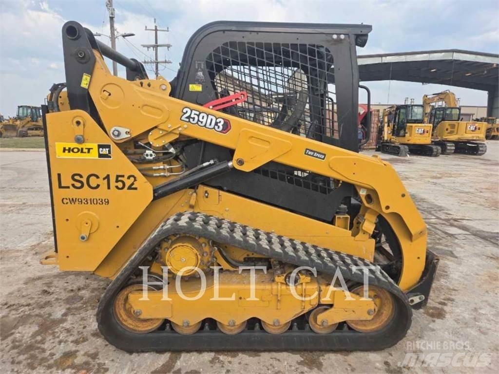 CAT 259D Šmykom riadené nakladače