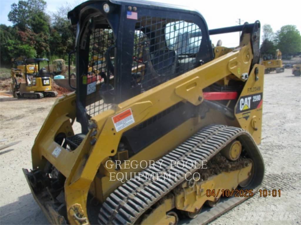 CAT 259D Pásové nakladače