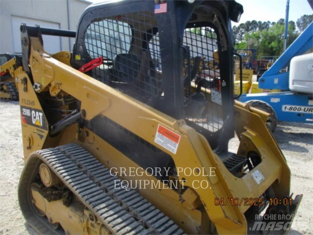 CAT 259D Pásové nakladače