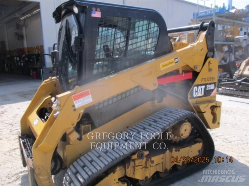CAT 259D Pásové nakladače