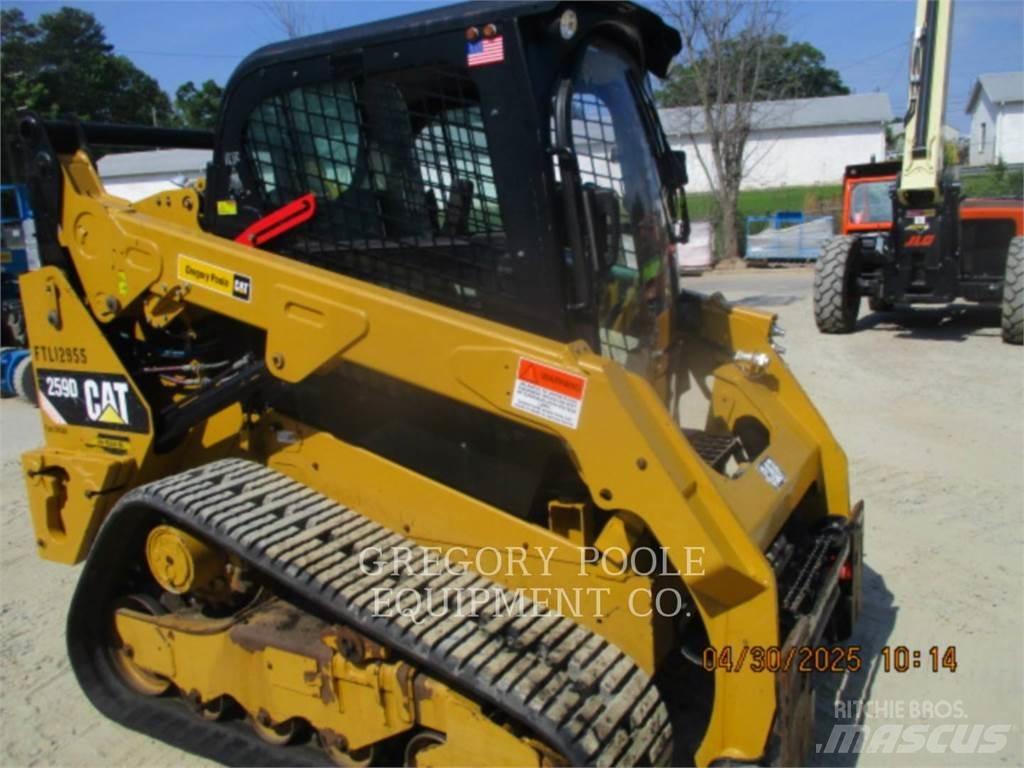 CAT 259D Pásové nakladače