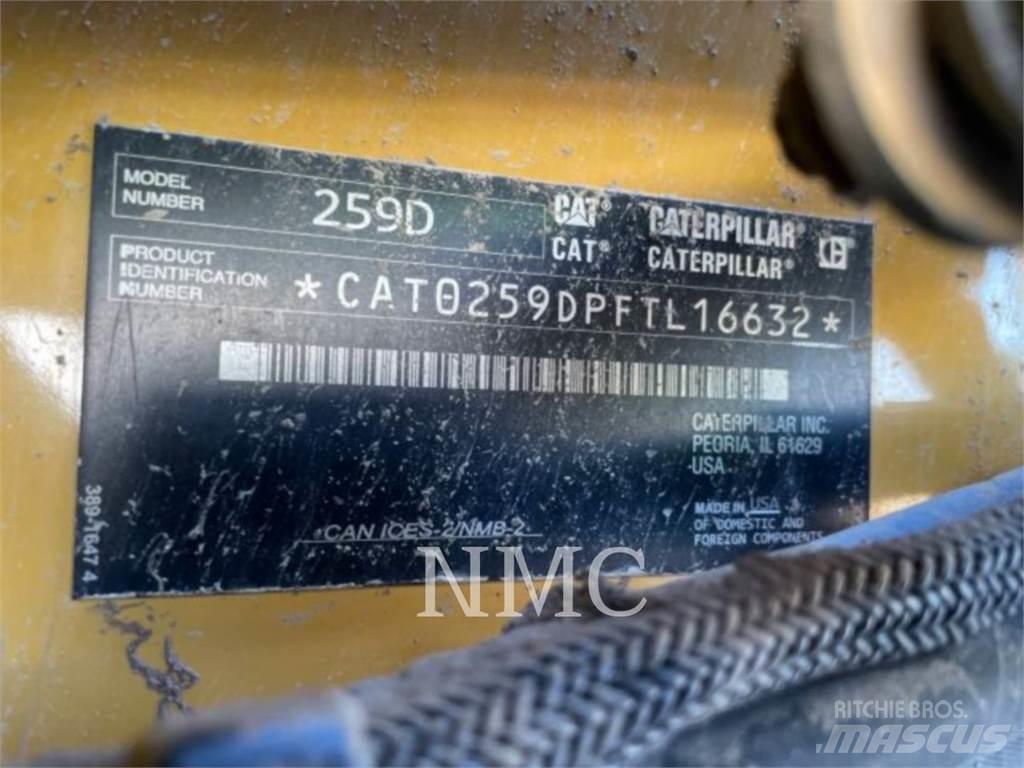 CAT 259D Pásové nakladače