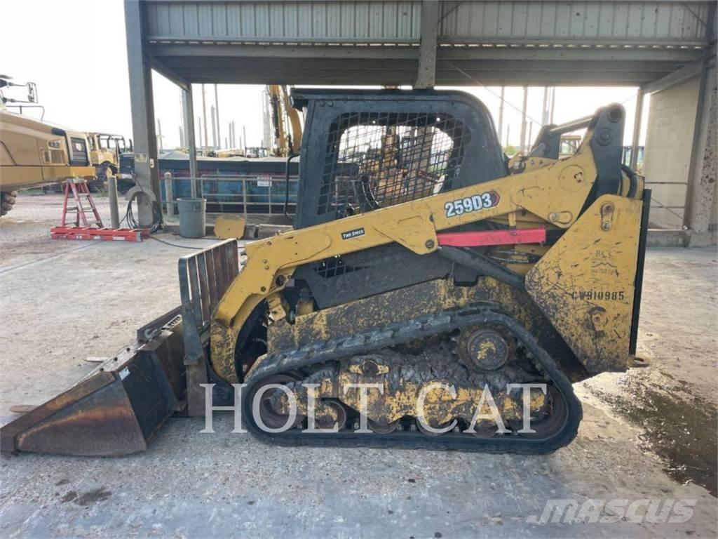 CAT 259D Šmykom riadené nakladače
