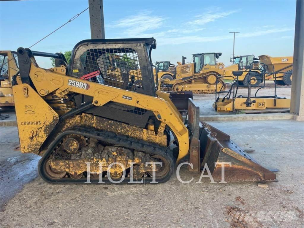 CAT 259D Šmykom riadené nakladače