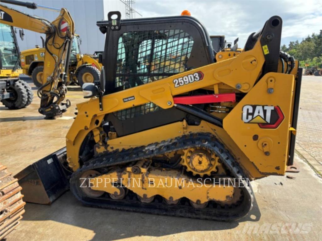 CAT 259D Šmykom riadené nakladače