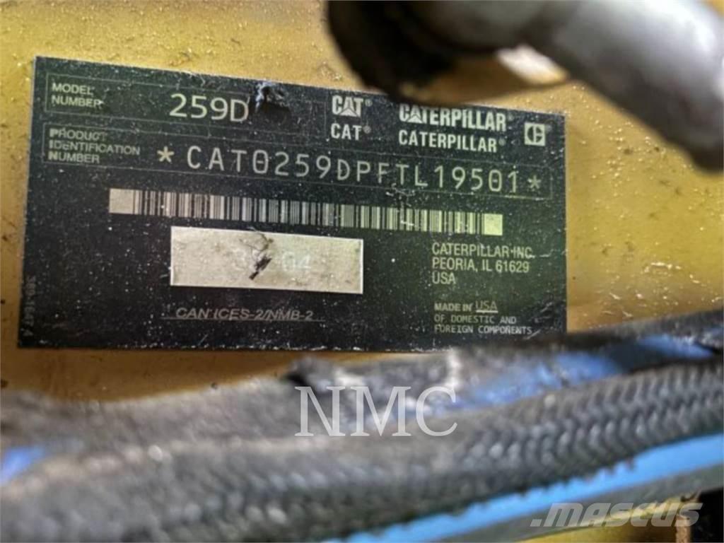CAT 259D Šmykom riadené nakladače