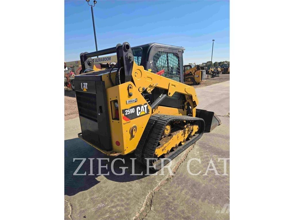 CAT 259D Pásové nakladače