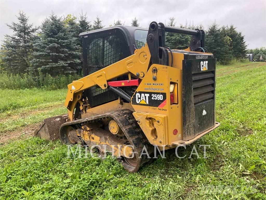 CAT 259D AHQ Šmykom riadené nakladače