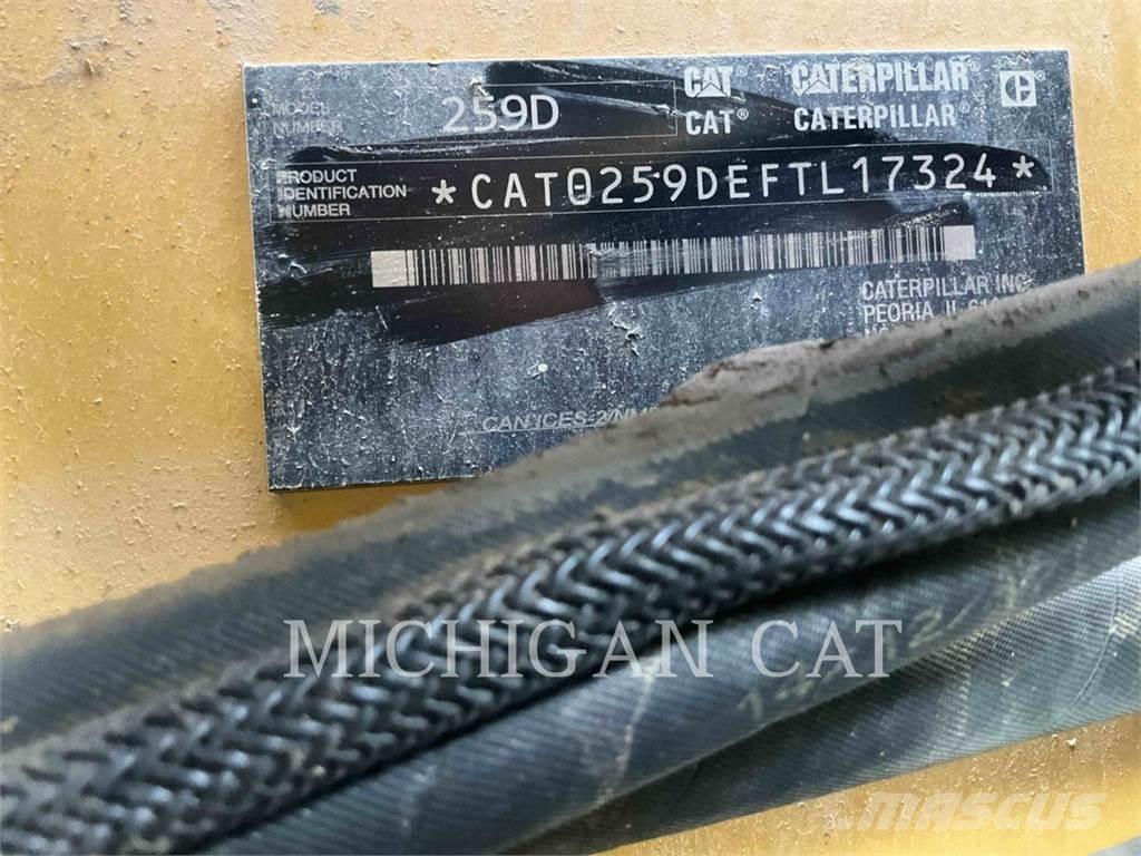 CAT 259D AHQ Šmykom riadené nakladače