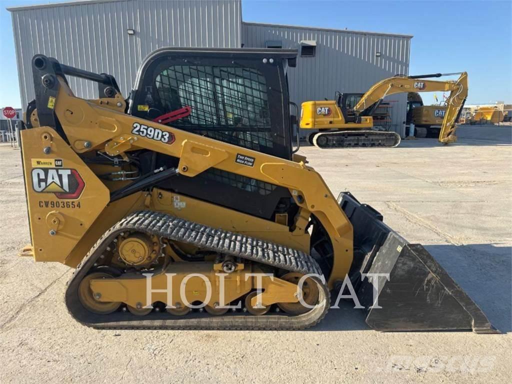 CAT 259D CAB Pásové nakladače