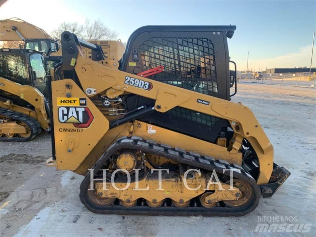 CAT 259D CAB Šmykom riadené nakladače
