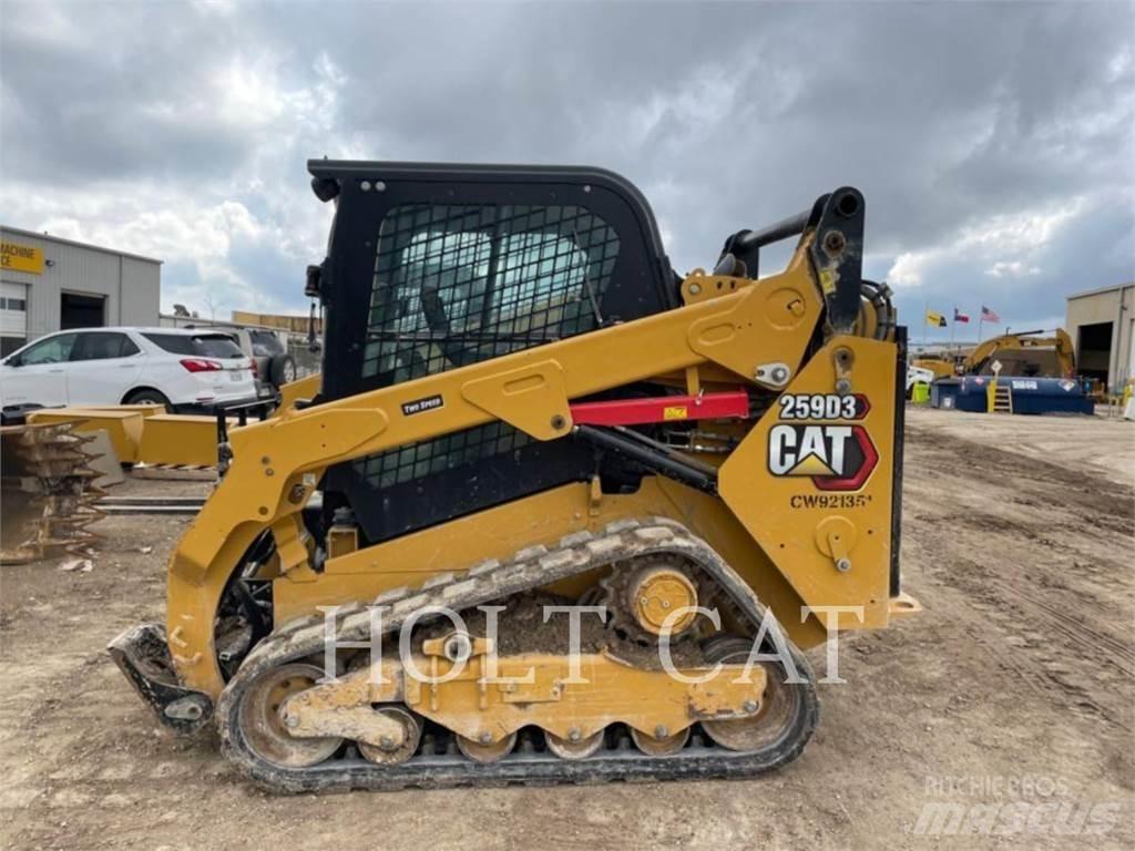 CAT 259D CAB Šmykom riadené nakladače