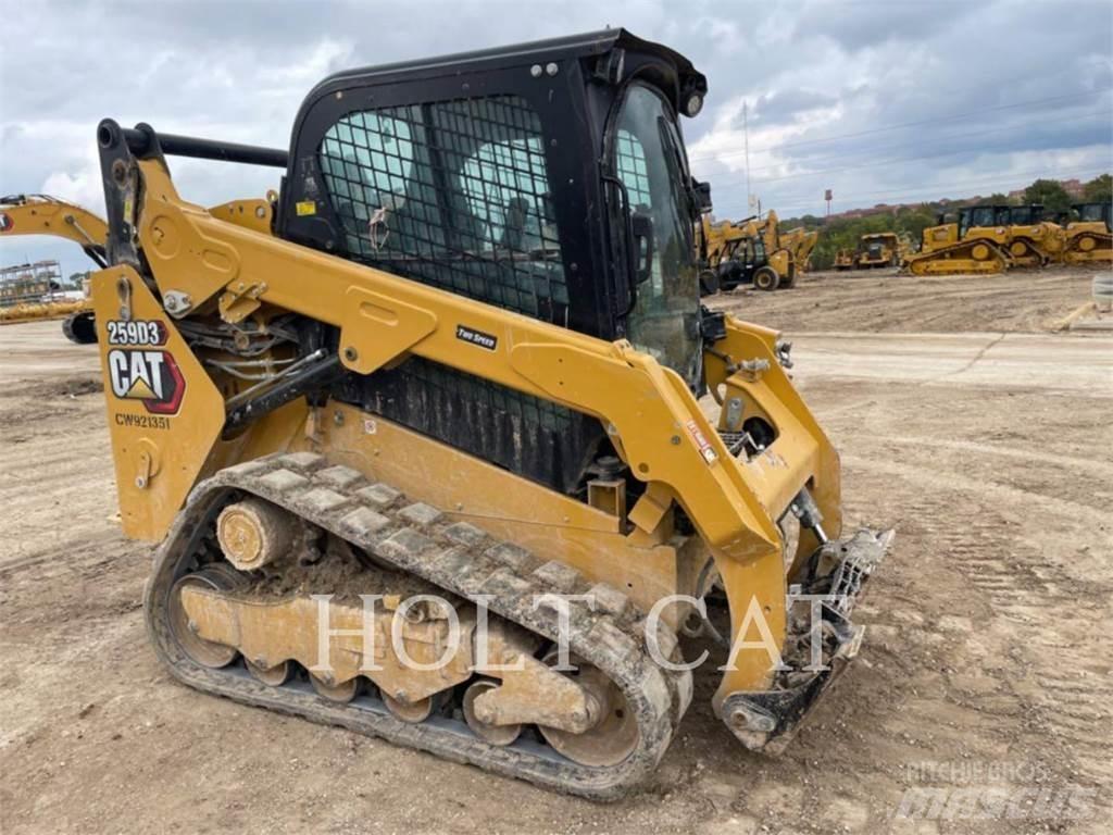 CAT 259D CAB Šmykom riadené nakladače