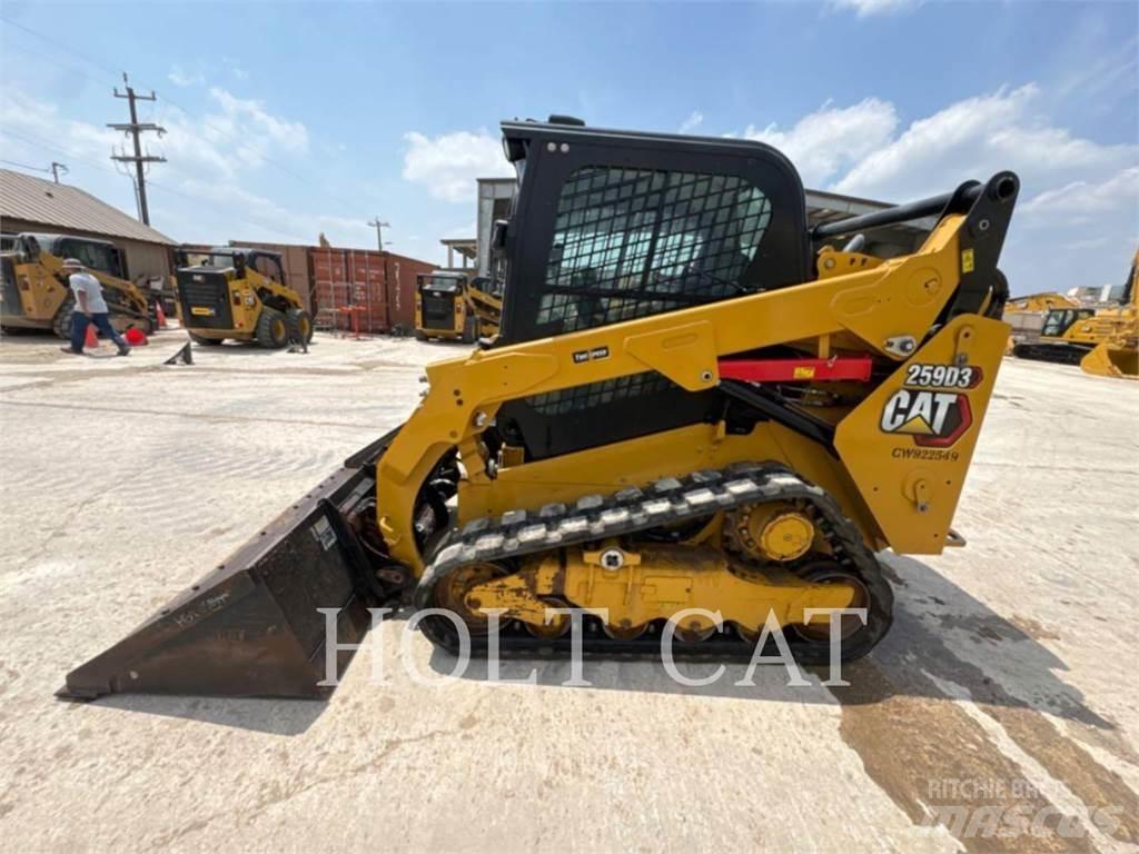 CAT 259D CAB Šmykom riadené nakladače