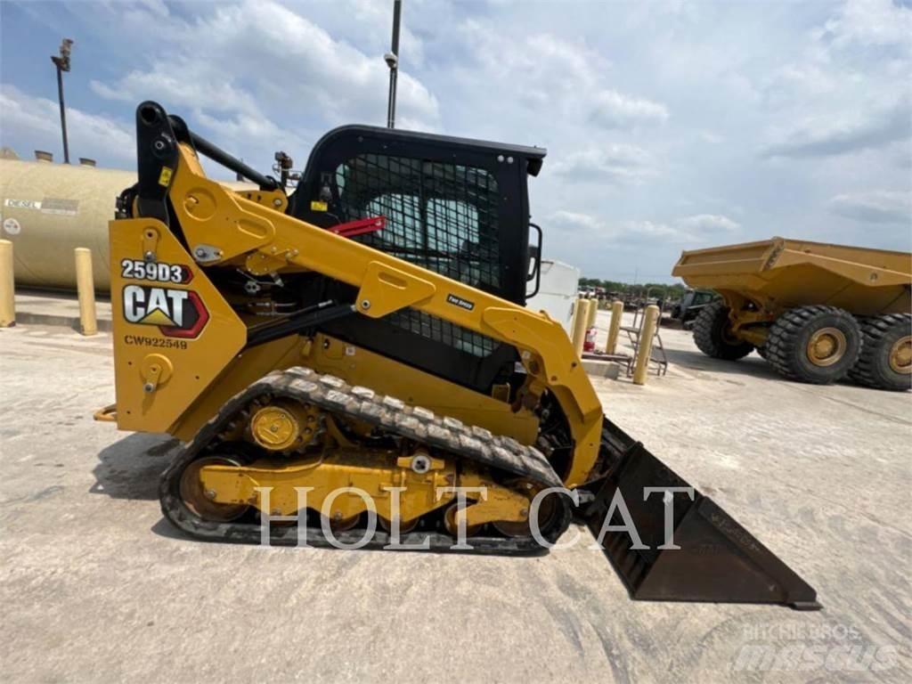 CAT 259D CAB Šmykom riadené nakladače
