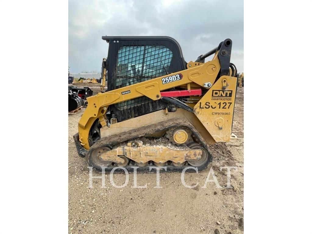 CAT 259D CAB Šmykom riadené nakladače