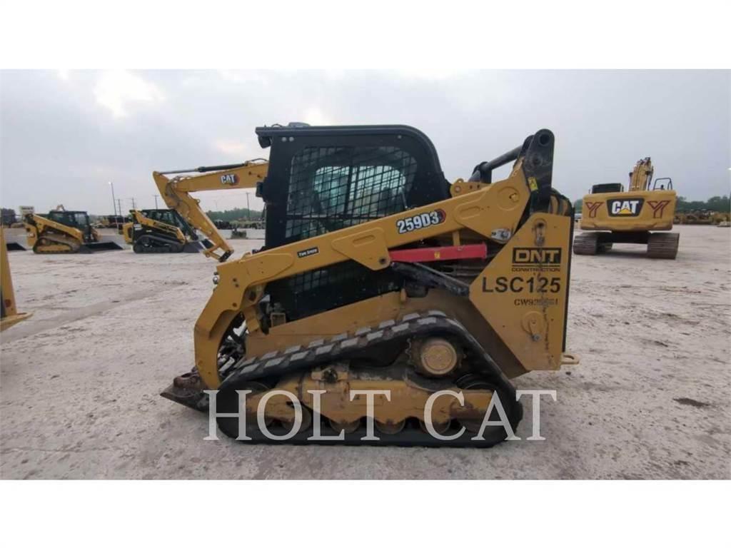 CAT 259D CAB Šmykom riadené nakladače