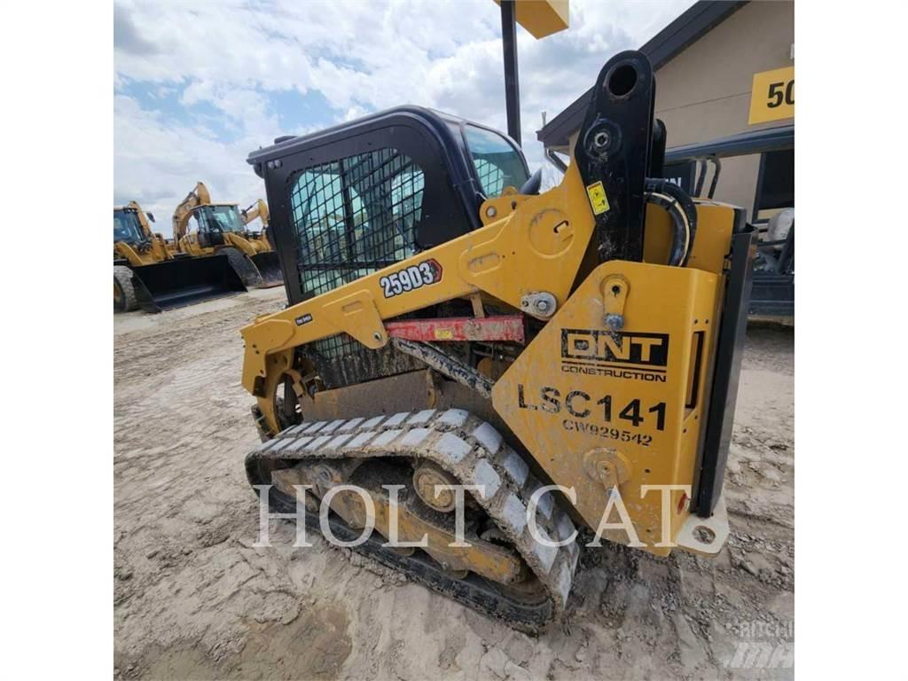 CAT 259D CAB Šmykom riadené nakladače