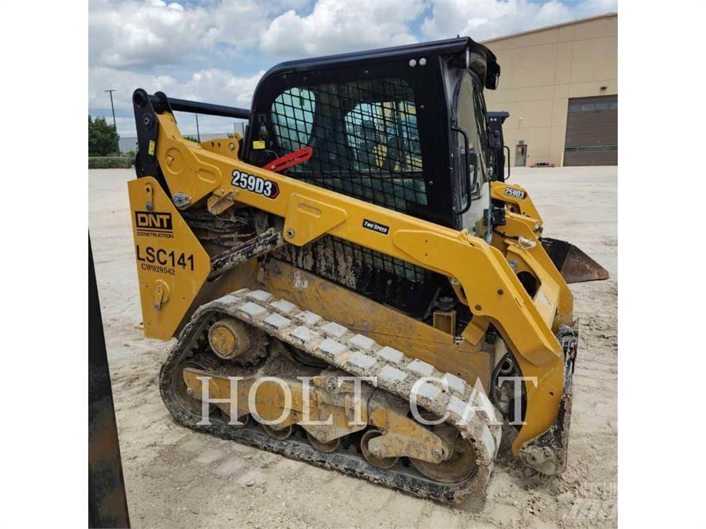 CAT 259D CAB Šmykom riadené nakladače