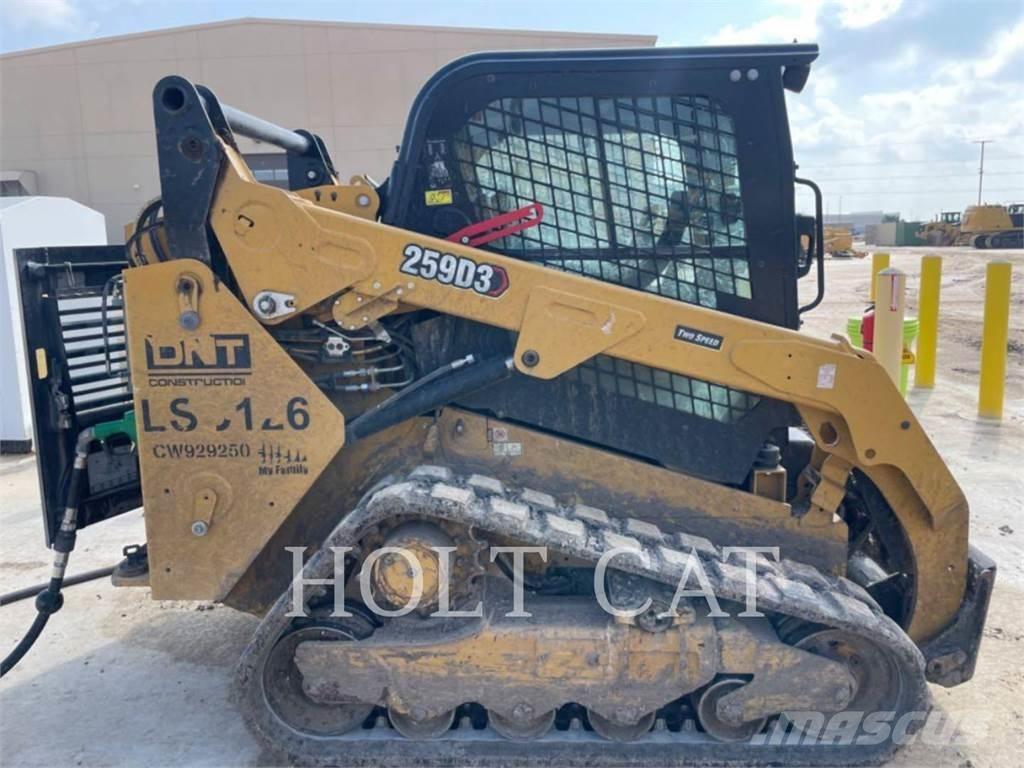 CAT 259D CAB Šmykom riadené nakladače
